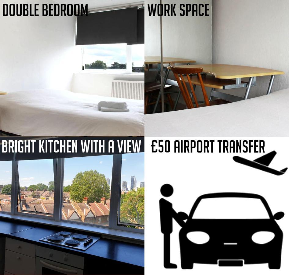 Elephant & Castle - Zone 2 - Private Rooms - Shared Bathroom Londres Exterior foto